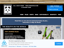 Tablet Screenshot of pandapoles.com
